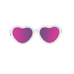 Babiators Polarized Hearts: The Sweethearts I Pink Mirrored Lenses I 0-2 años