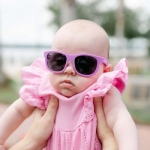 Babiators Original Navigator: Little Lilac | Smoke Lenses | 0-2 años