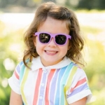 Babiators Original Navigator: Little Lilac | Smoke Lenses | 6+ años