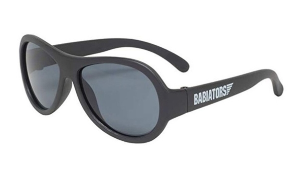 Babiators Originals Aviators: Black Ops I Smoke Lens I 0-2 años