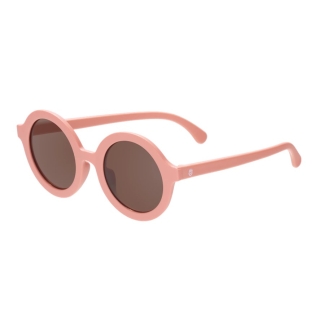 Babiators Original Euro Round: Peachy Keen I Smoke Lenses I 3-5 años